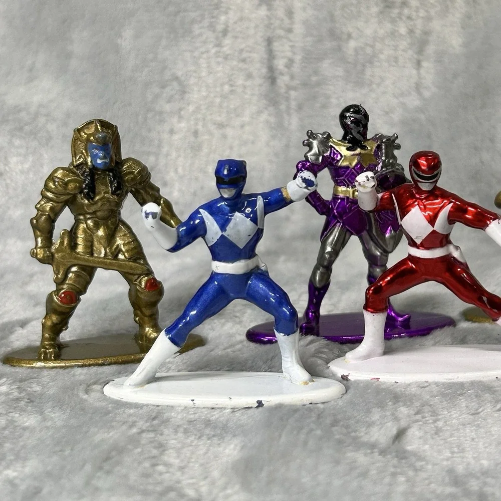 Jada Toys Power Rangers 10 Nano MetalFigs Mini-Figure Die-Cast‎